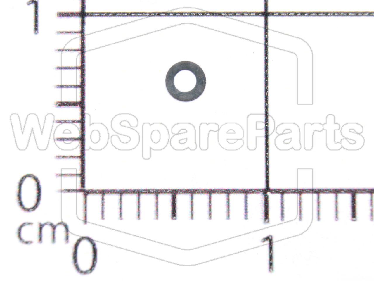 Washer Round M1, 1.1mm x 2.5mm Thickness 0.3mm
