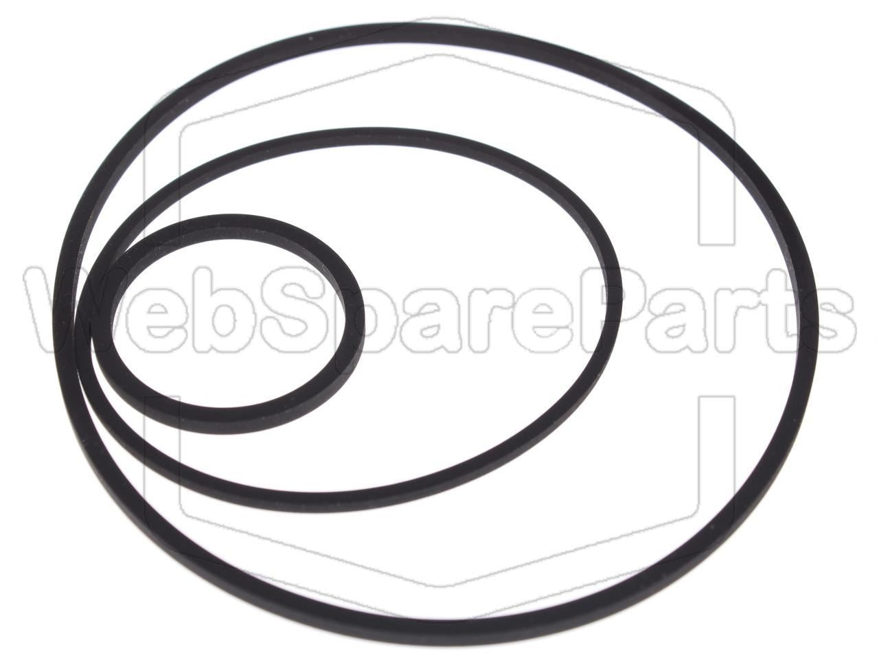 Kit de correias para Gravador de Vídeo cassete BOSCH-BAUER VRH-50