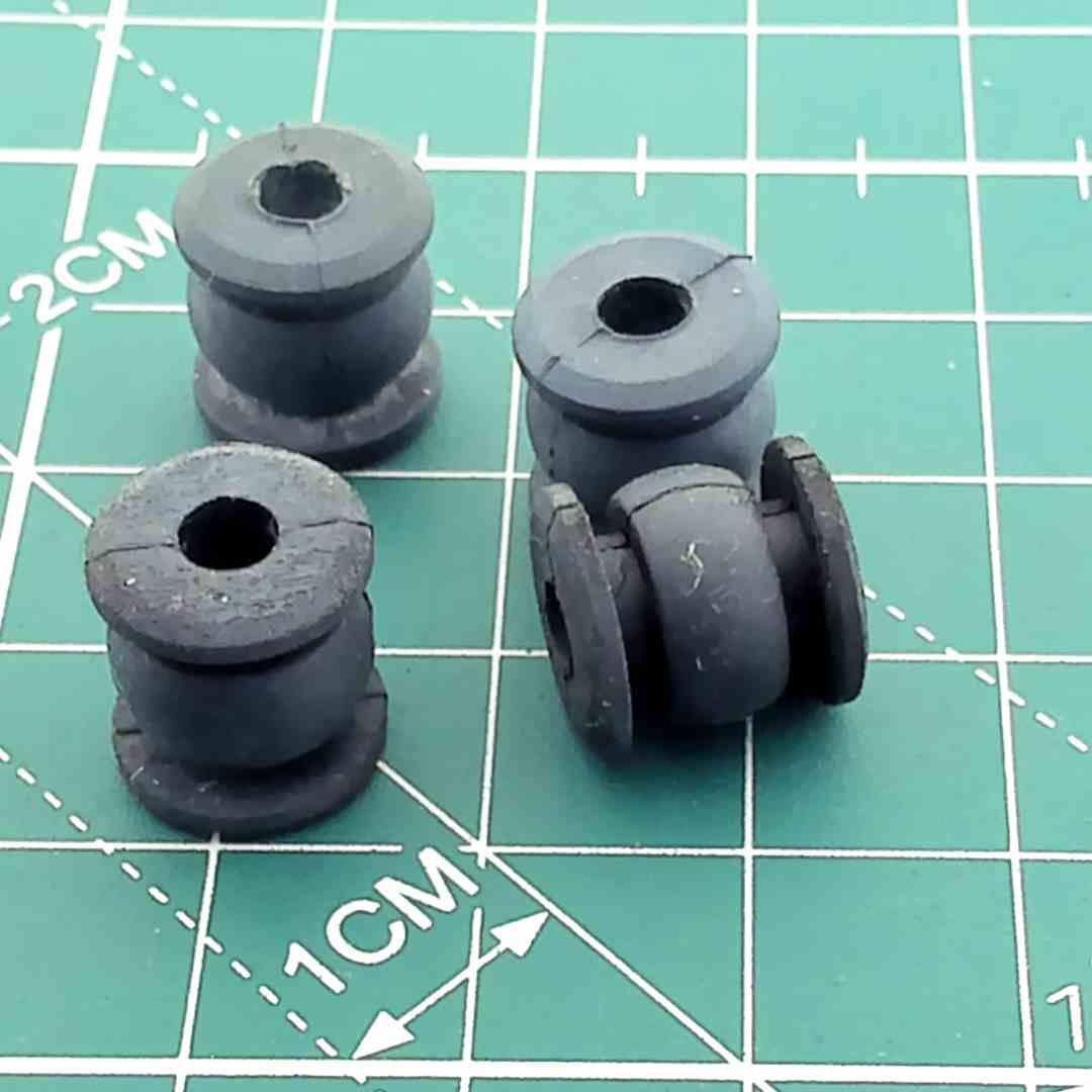 Anti-Vibration Rubber Grommets (Dampers) for CD DVD Blu-Ray Player Mechanisms