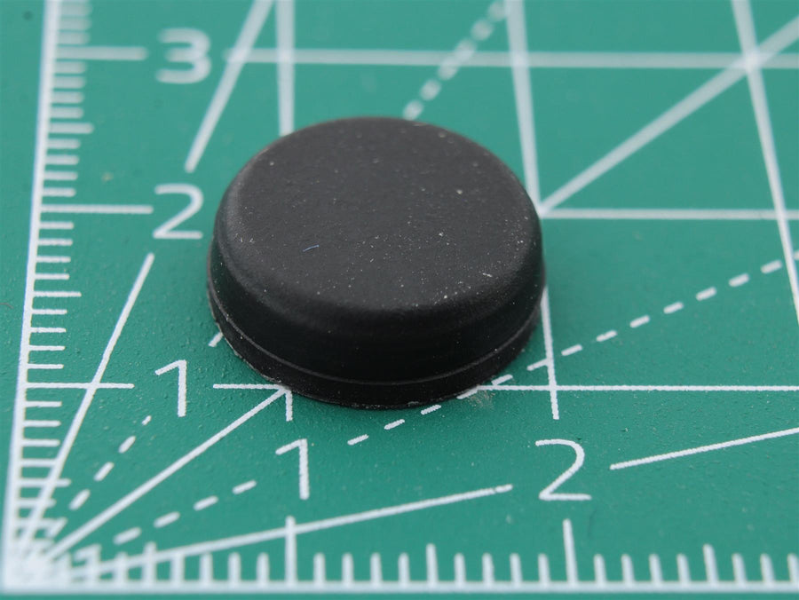 Round Rubber Foot Self-adhesive Ø13mm x Ø12.2mm x Height 4.5