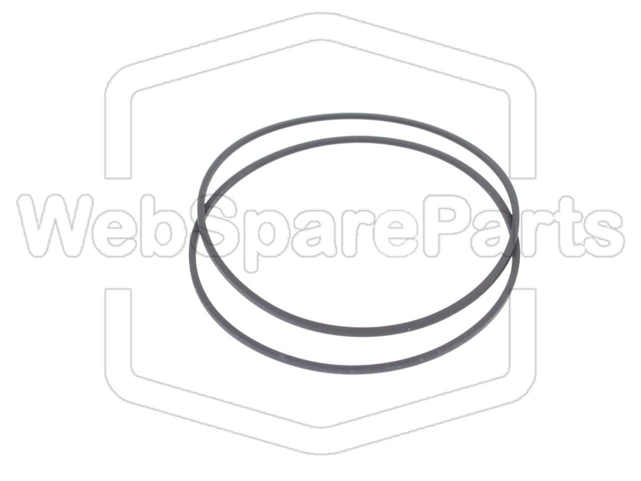 Kit de correias para Rádio Gravador de cassete Sony CFS-E50