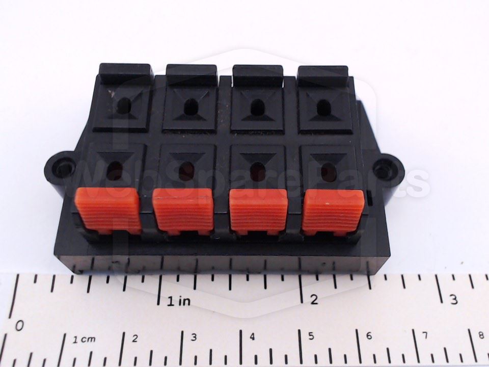 LG 4-Output Speaker Terminal Connector for Vintage Audio Repair