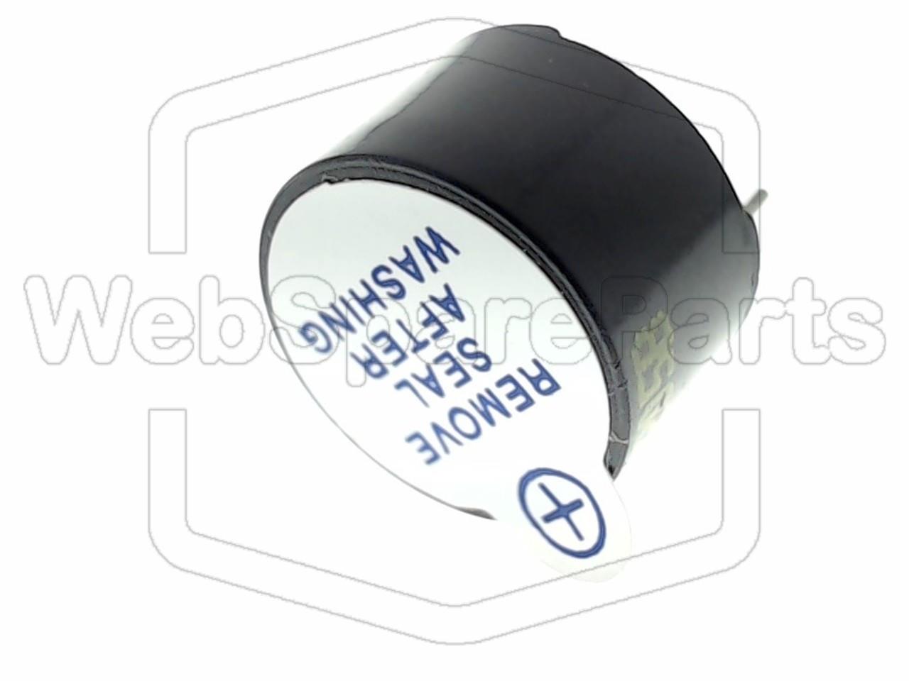 Buzzer Ø12x7.5mm 5V/8V 30mA 85dB 3.1HHz KPX1205B