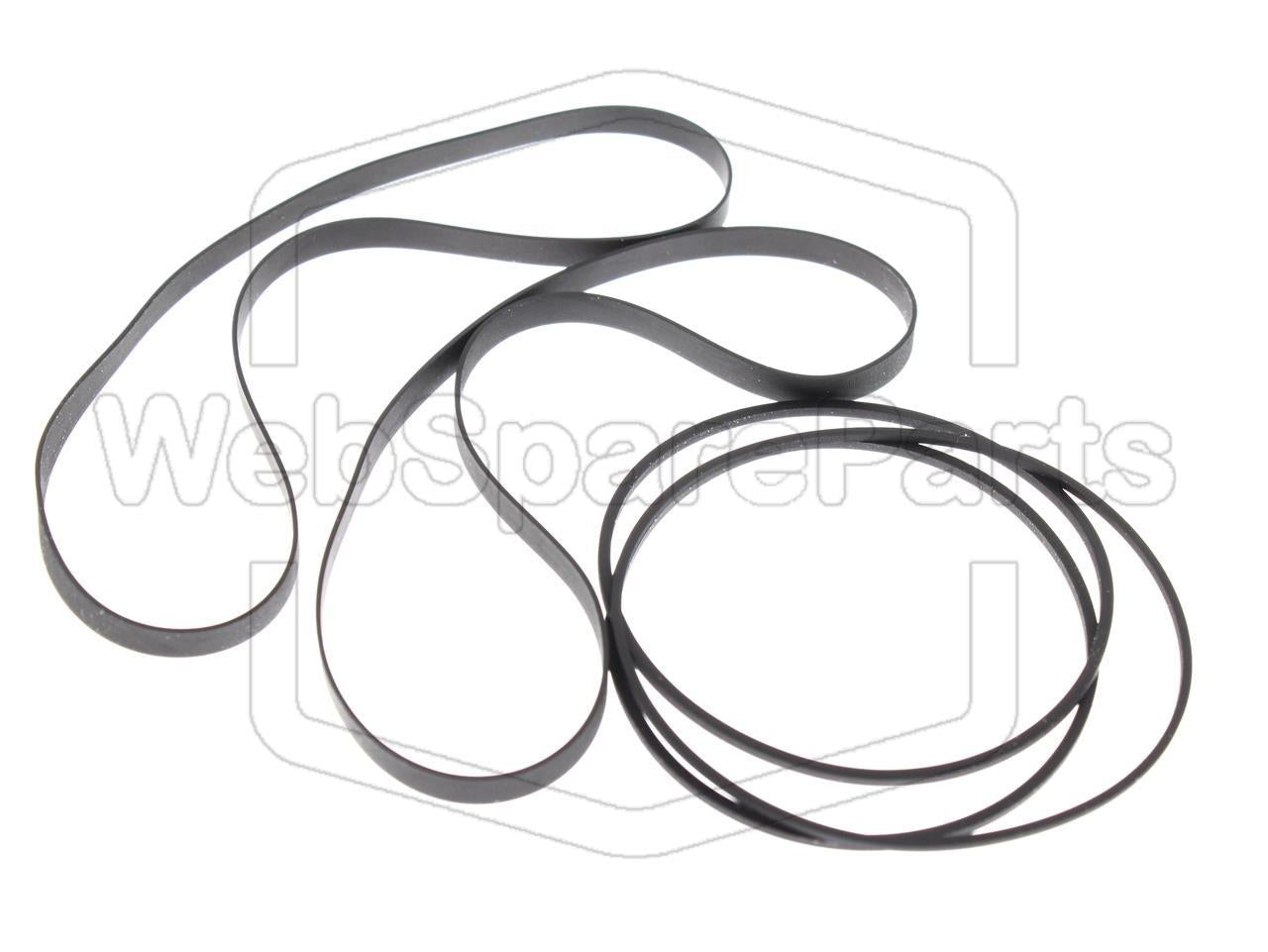 Belt Kit for Pioneer CT-W600R Double Cassette Deck