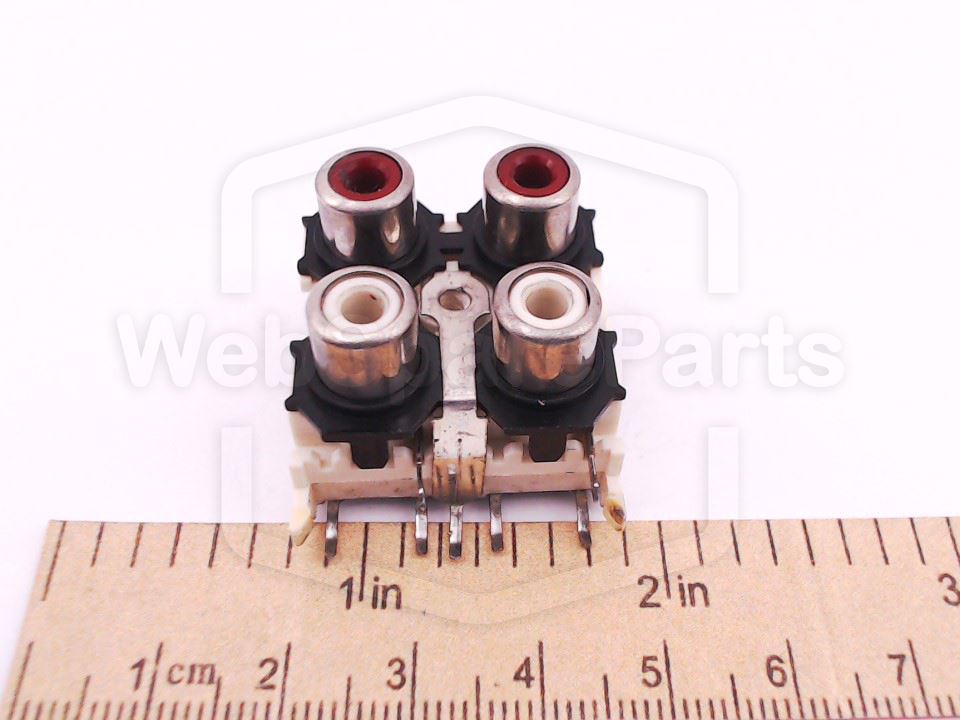 Sony HCD-RX Series RCA Female PCB Jack for Vintage Audio Repair
