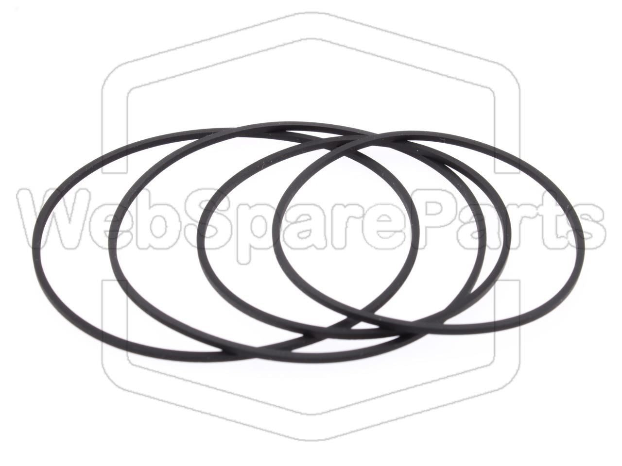 Kit de correias para Leitor de cassete Sony X0-D10 CD