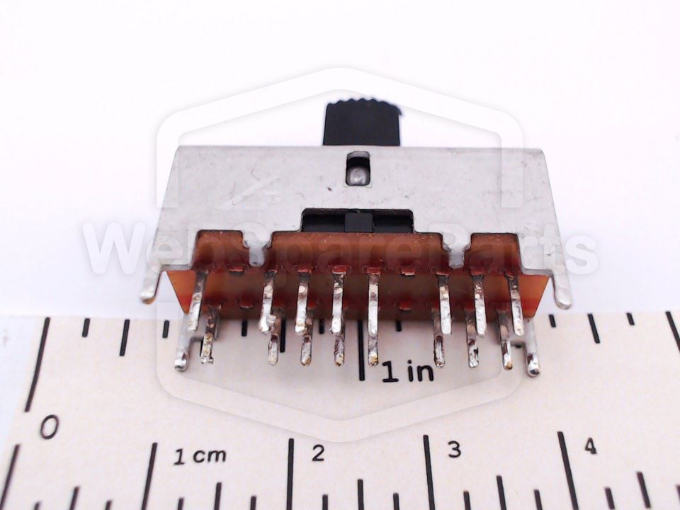 Philips Boombox Selector Slide Switch 3-Position for Vintage Audio Repair