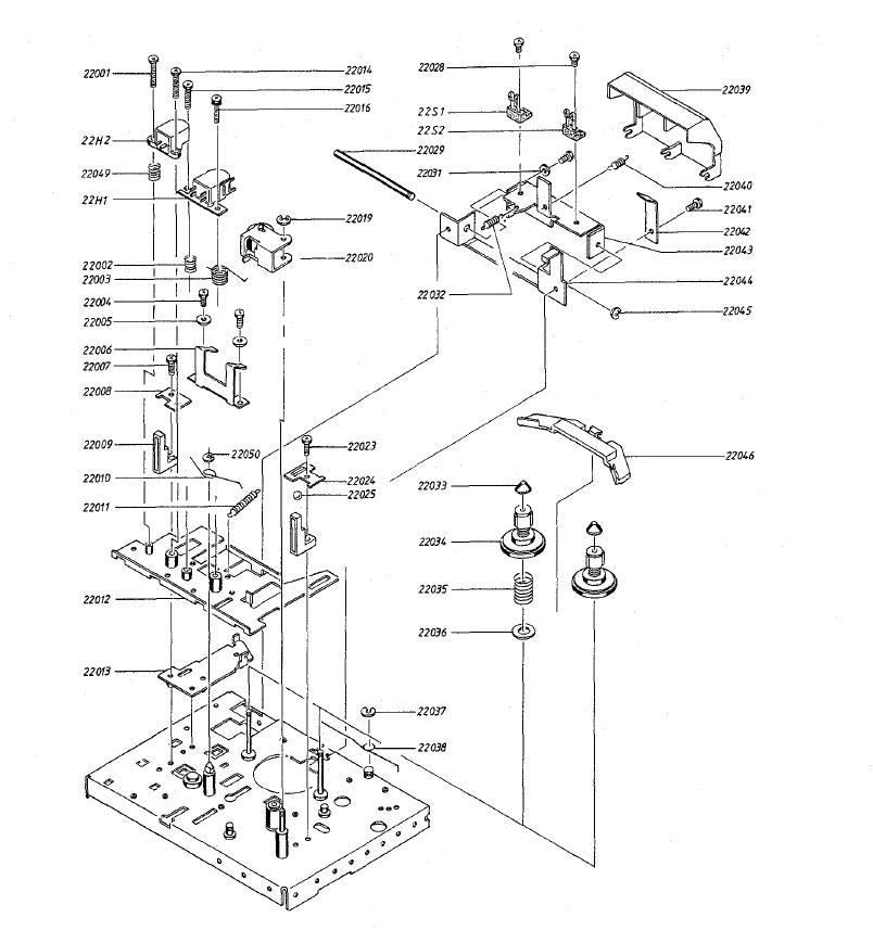 Bang & Olufsen Beocenter 2200 (Ball 02) Part Position: 22025