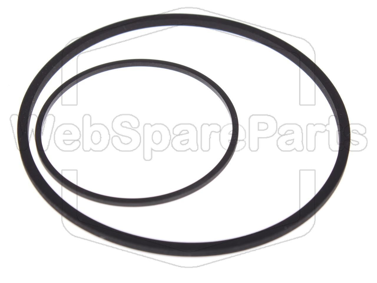 Kit de correias para Gravador de Vídeo cassete Universum VTR-2722