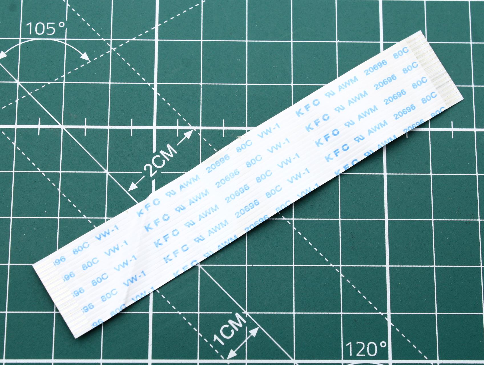 17 Pin Flat Flex Cable for DVD Player Laser to Main PCB [99×18 mm
