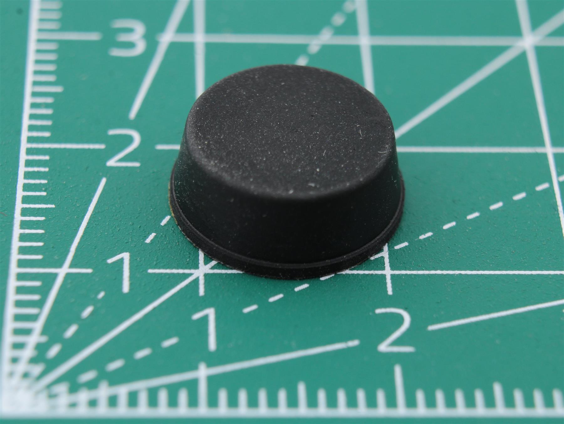 Round Rubber Foot Self-adhesive Ø13mm x Ø11.4mm x height 5