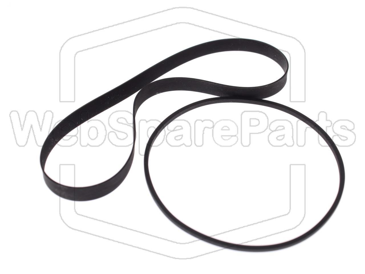 Full Belt Kit for Grundig CF-303 Cassette Deck