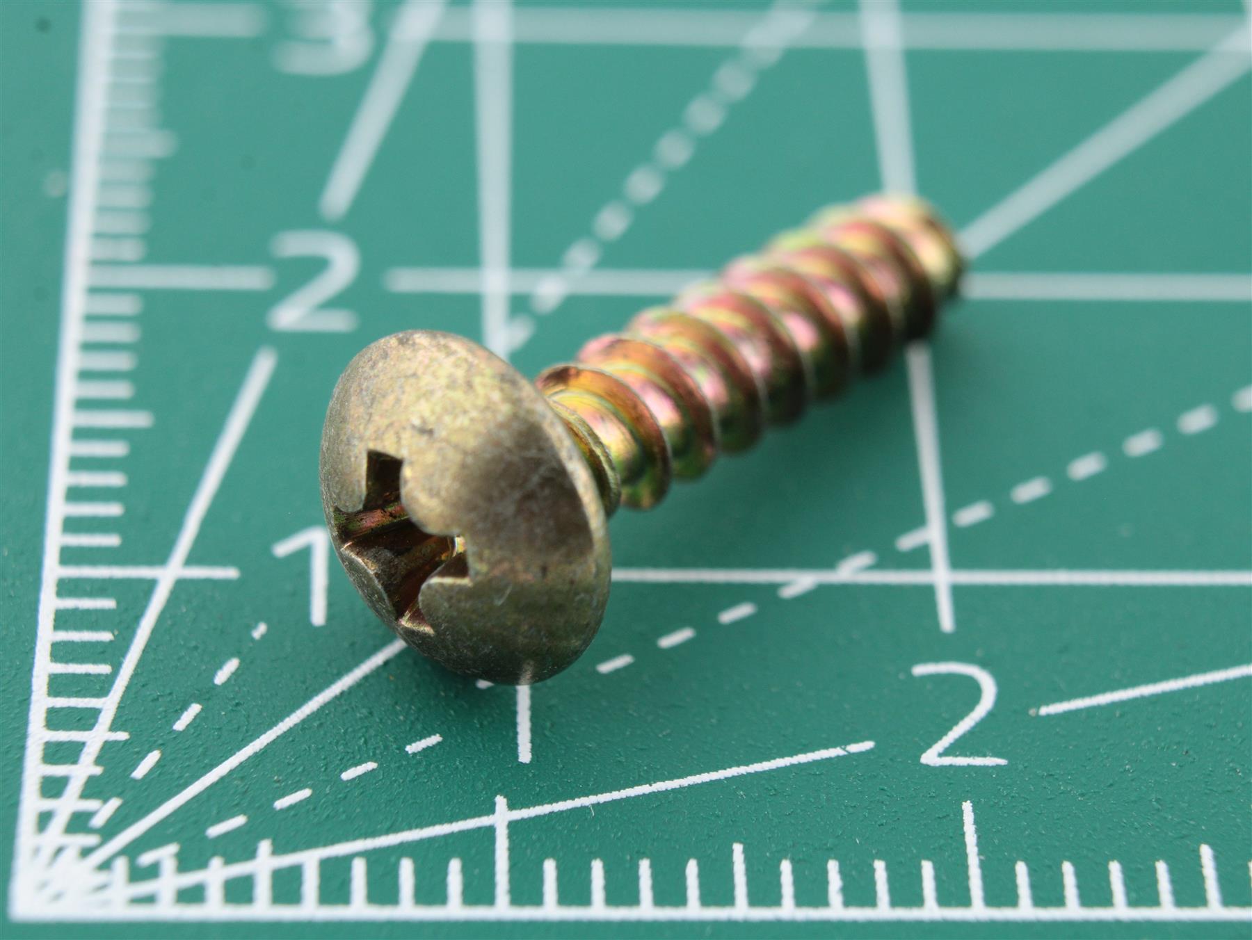 Custom Screw M3.85 x 18.5 for Vintage Audio Equipment (Sony)