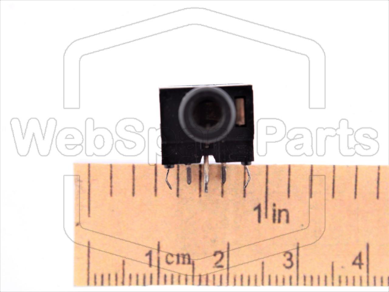 Aiwa W00180 Headphones PCB Jack for Vintage Audio Repair