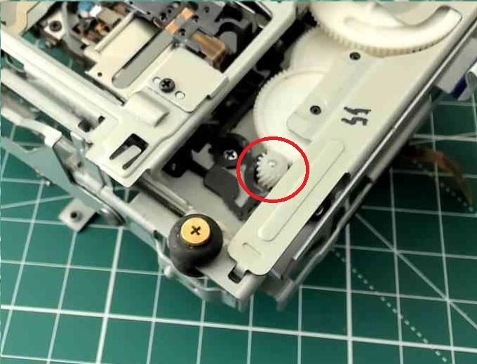 Sony MDS-S707 Loading Motor Gear Replacement for MiniDisc