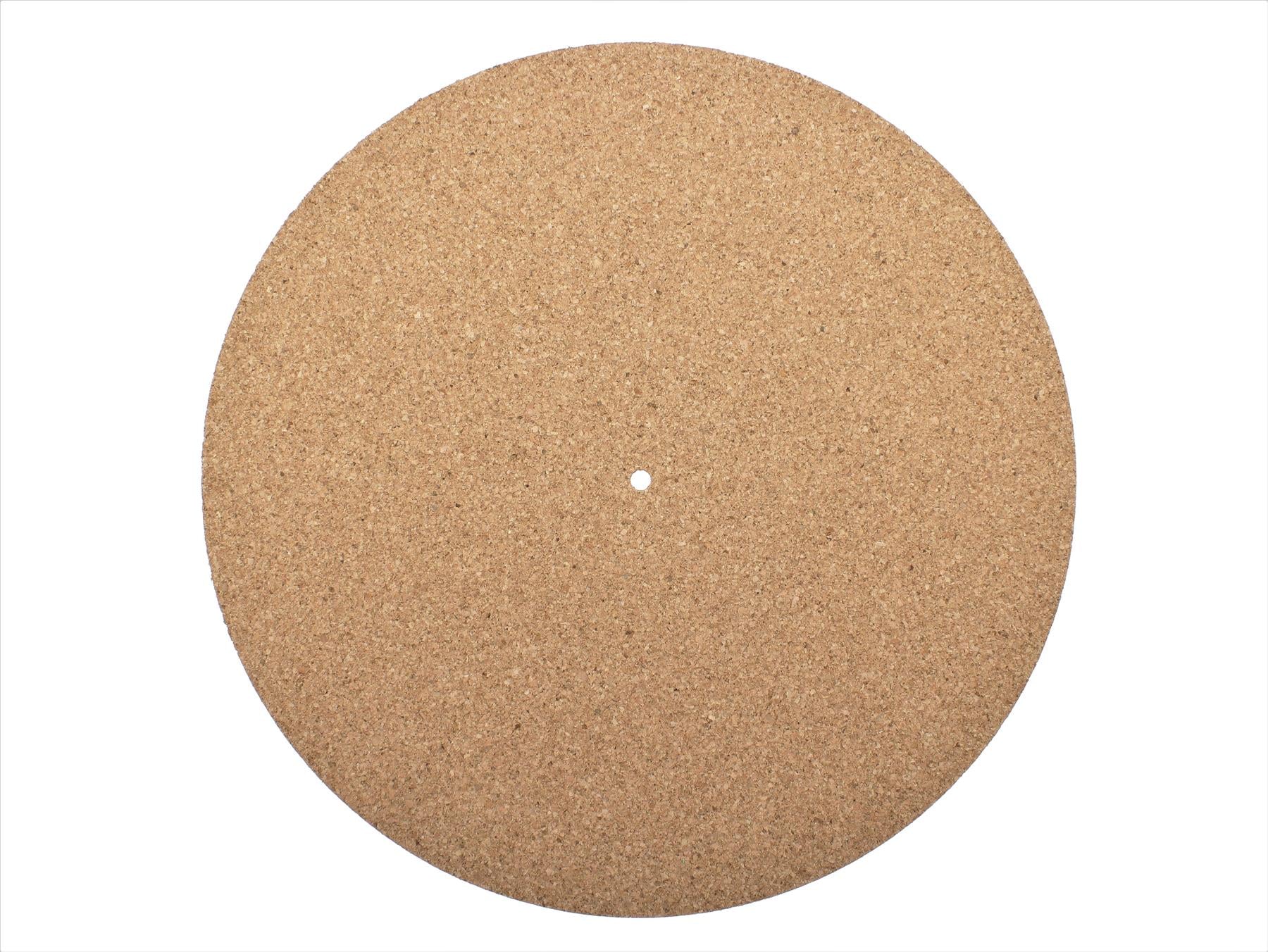 WebSpareParts Cork Mat Turntable Record Player 295 mm x 6.2 mm 115 Gr