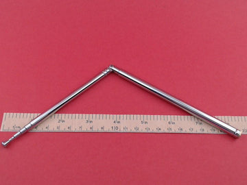 Vintage Original Grundig Hidden Retractable Antenna Ø8.0 mm 145–370 mm for Radio Audio Syst
