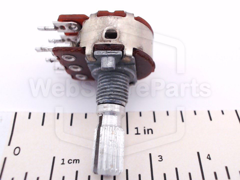 Dual 2x10K Rotary Potentiometer with Shaft for Sony