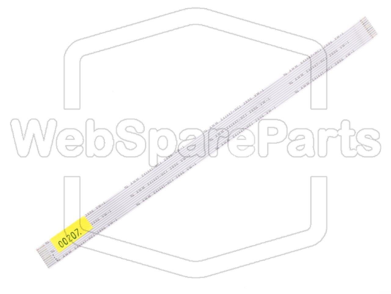 11 Pins Flat Cable L=251mm W=15.05mm