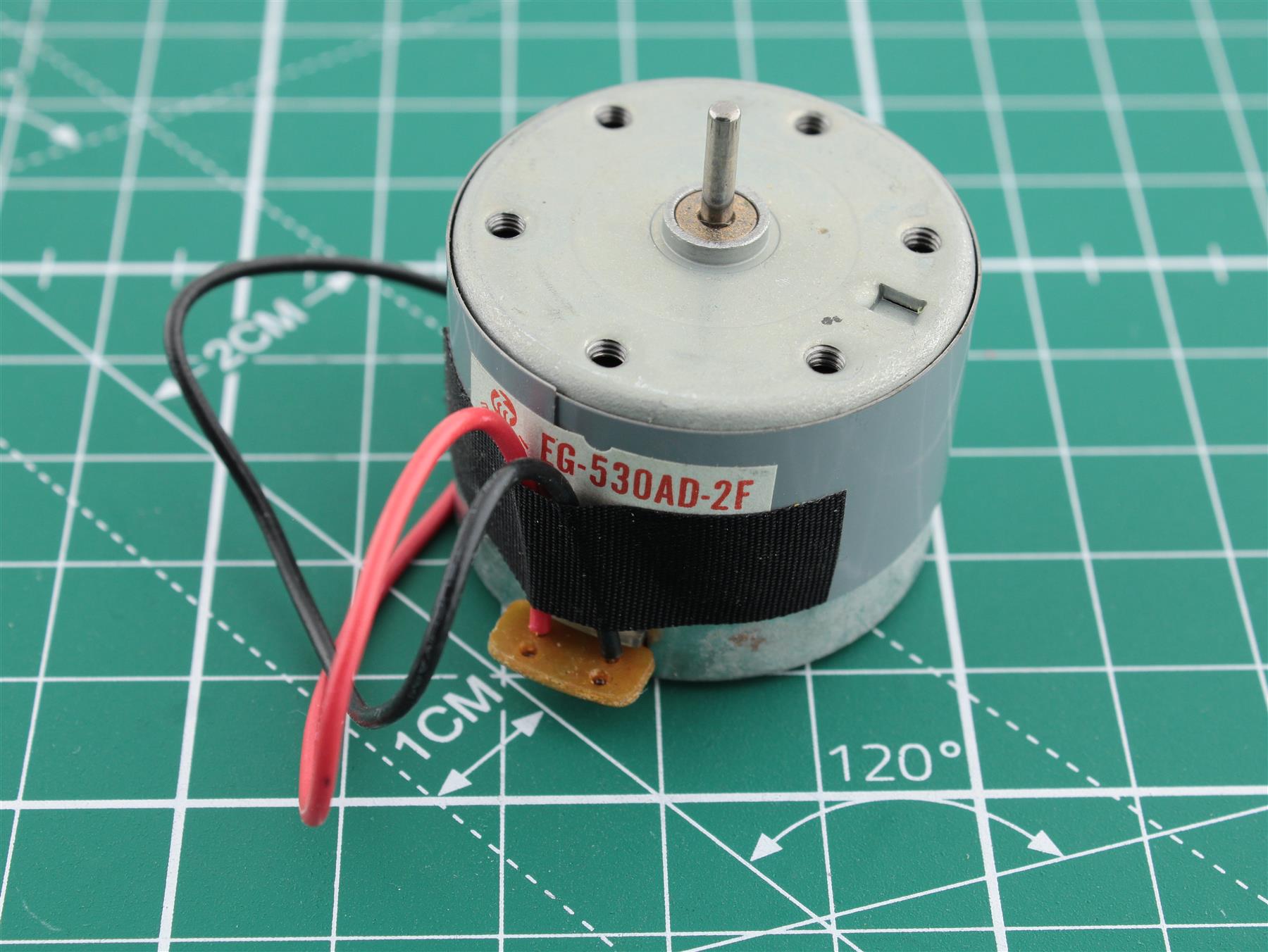 Cassette Deck Motor EG-530AD-2F for Vintage Audio Repair