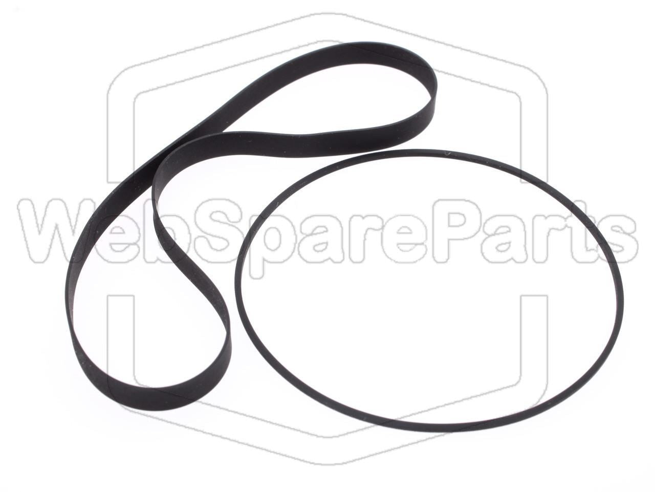 Belt Kit For Stereo Cassette Deck Aiwa AD-R500