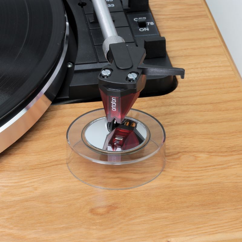 Dynavox NRG30 Stylus Cleaning Gel Pad – Gentle Needle Cleaner for Turntables