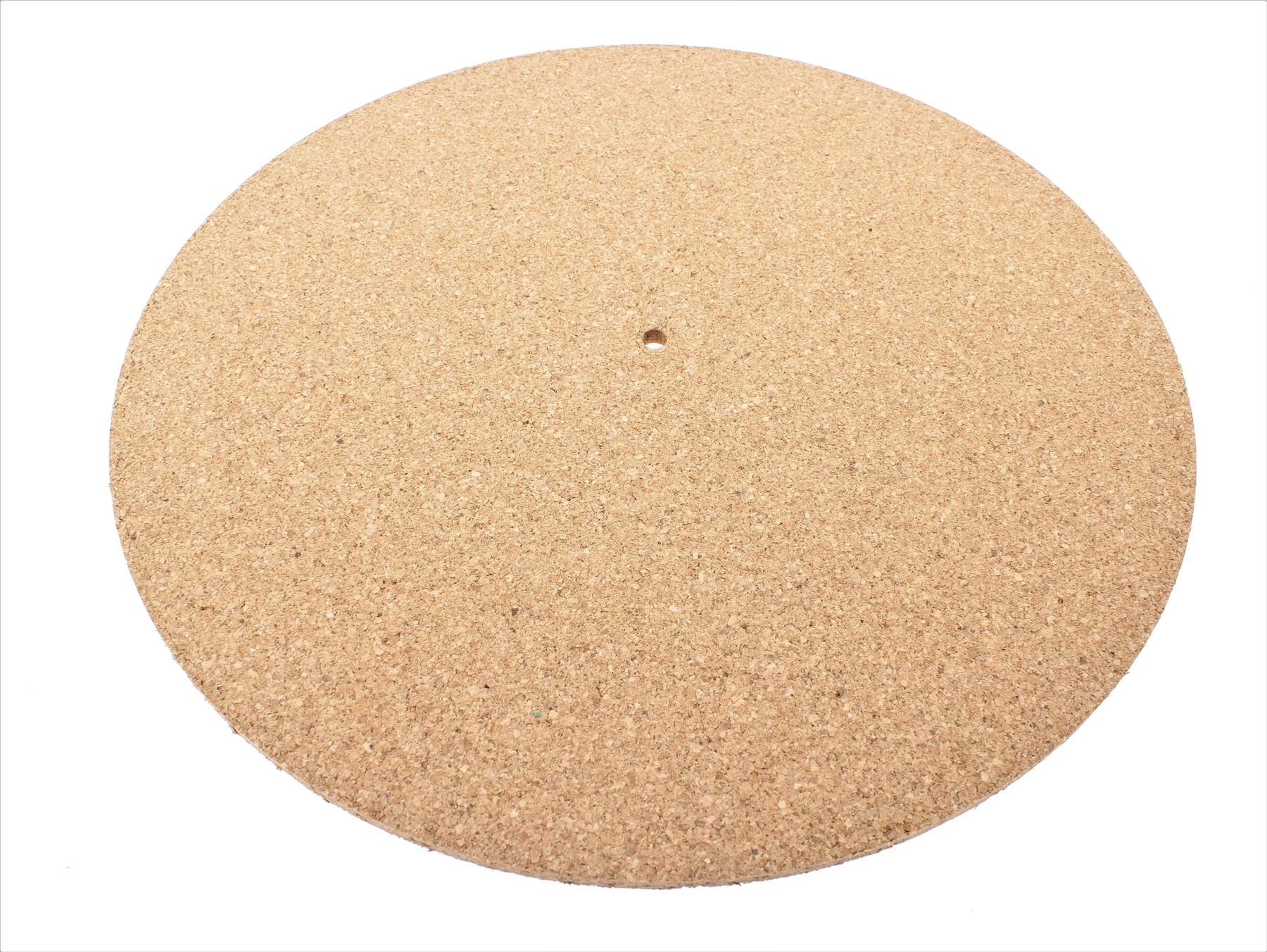 WebSpareParts Cork Mat Turntable Record Player 295 mm x 6.2 mm 115 Gr