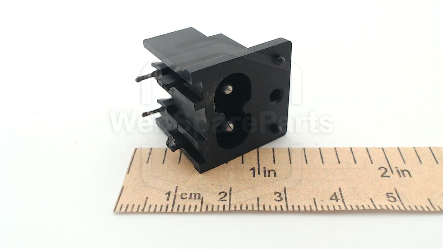 PCB-Mount IEC C8 AC Mains Input Connector for Sharp CDC Series