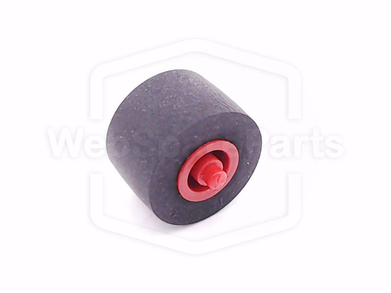 Pinch Roller 10mm x 6mm x 1.5mm (with axis in red)