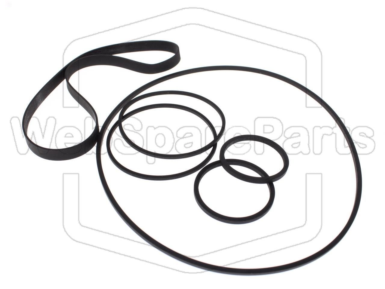 Kit de correias para Gravador de Vídeo cassete Hitachi VT-17 K