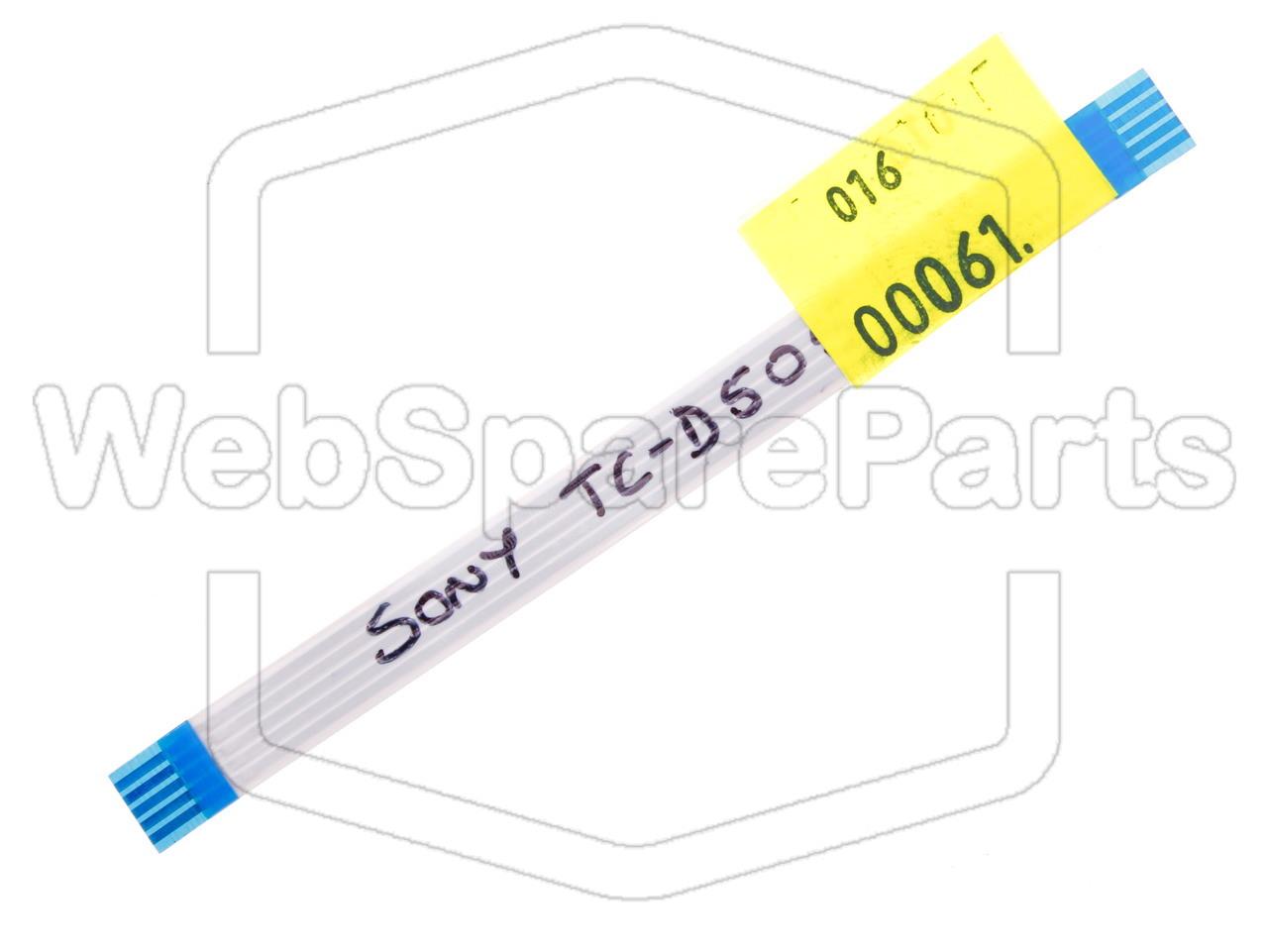 5 Pins Flat Cable L=100mm W=7.50mm