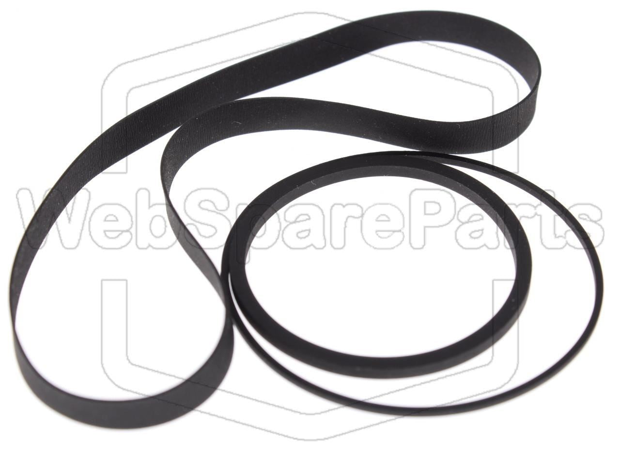 Belt Kit For Video Cassette Recorder Tensai TVR-1100