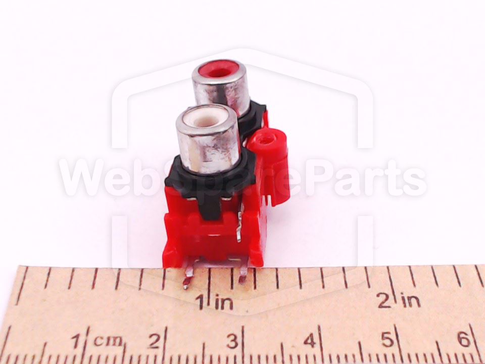 Aiwa NSX-HG Series 2×RCA Female Jacks for Vintage Audio Repair