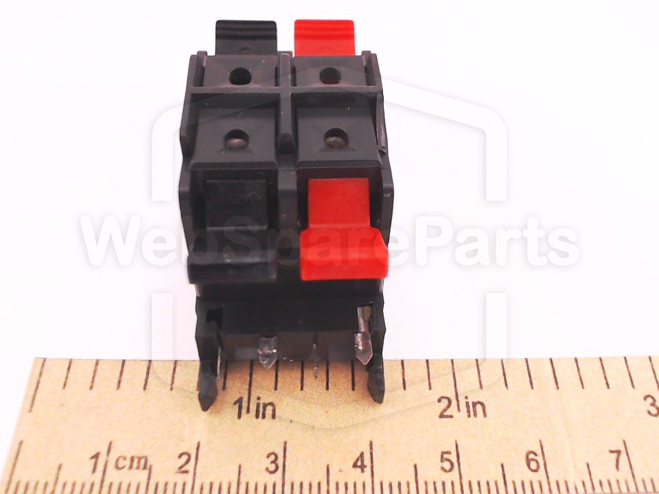 Panasonic SAA-K Series PCB Speaker Terminal Connector for Vintage Audio Repair