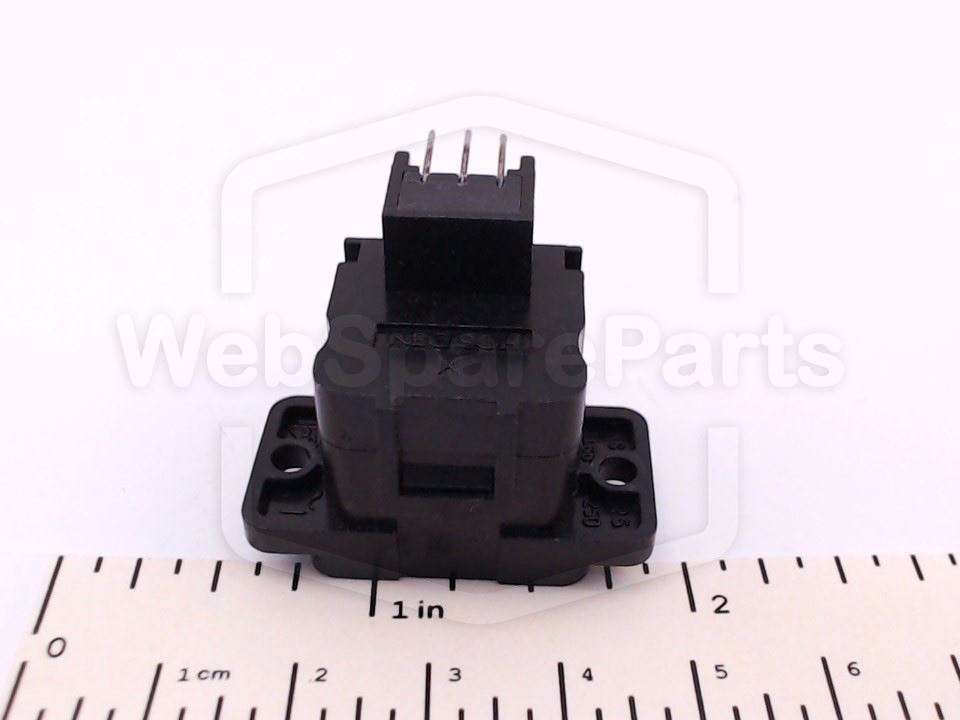 PCB-Mount IEC C8 AC Mains Input Connector for Philips