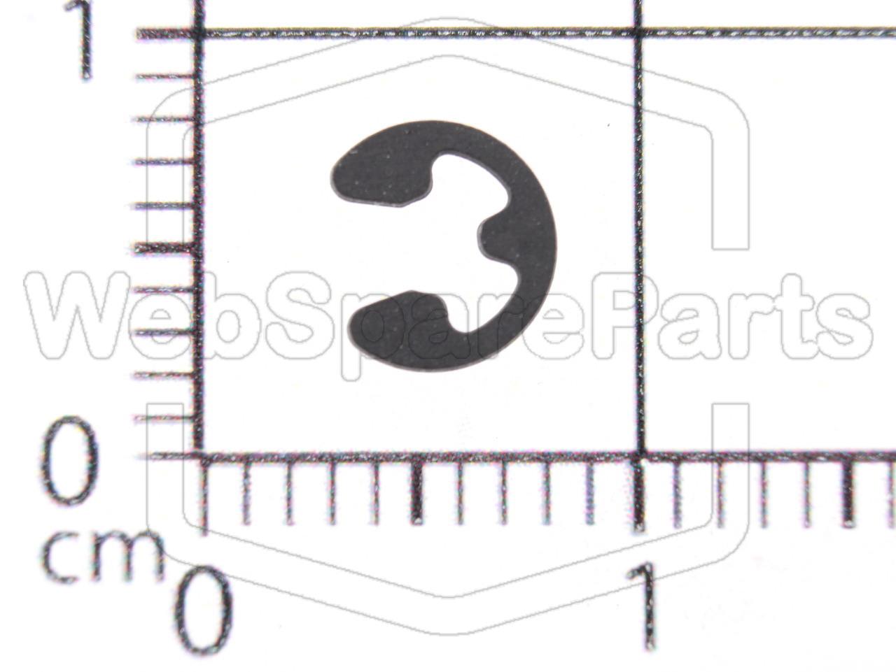 Circlip for Shaft 2.3mm Thick 0.6mm BK Retaining Ring for Vintage Audio Repair