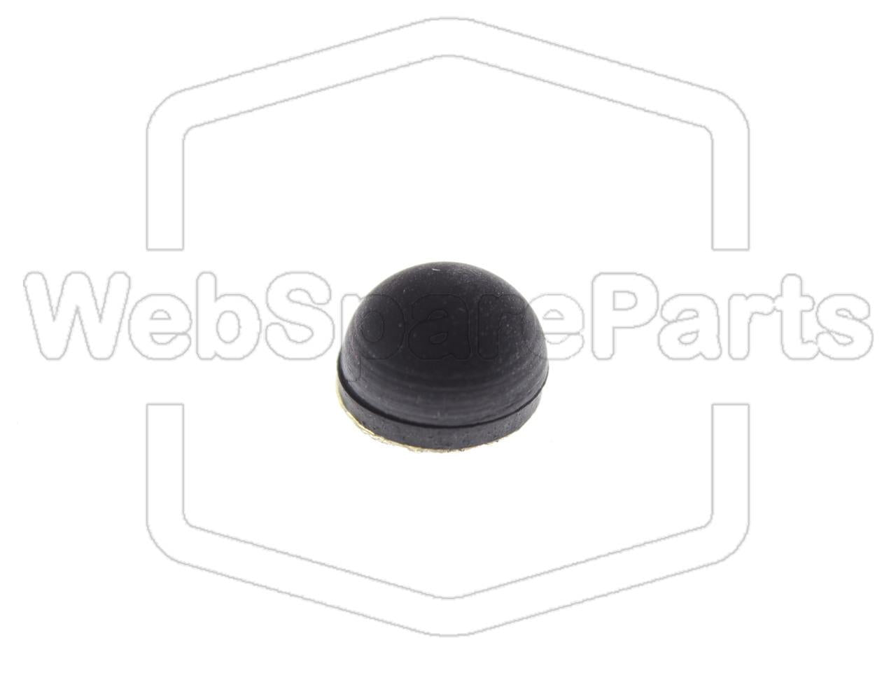 Round Rubber Foot Self-adhesive Ø6.7mm x height 4.2mm
