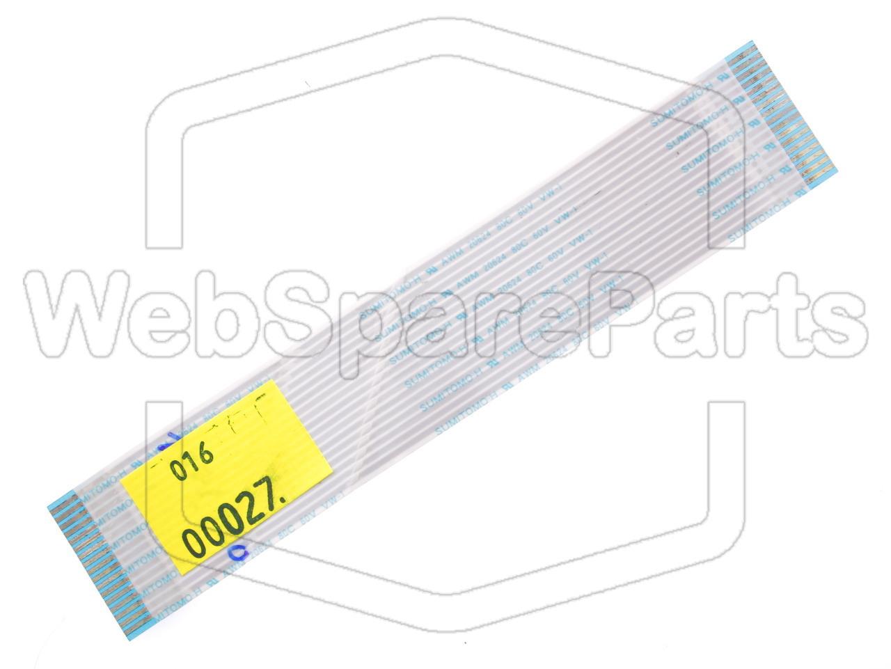 17 Pins Flat Cable L=120mm W=22.50mm