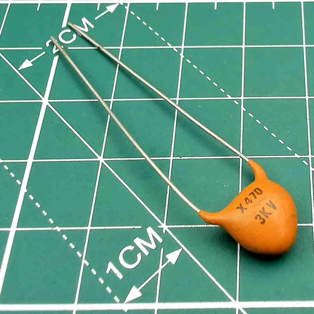 Ceramic Capacitor 470pF 3000 Volts X470 3KV