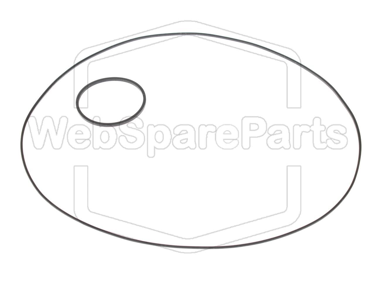 Belt Kit for Sony XR-U441 Car Radio Cassette