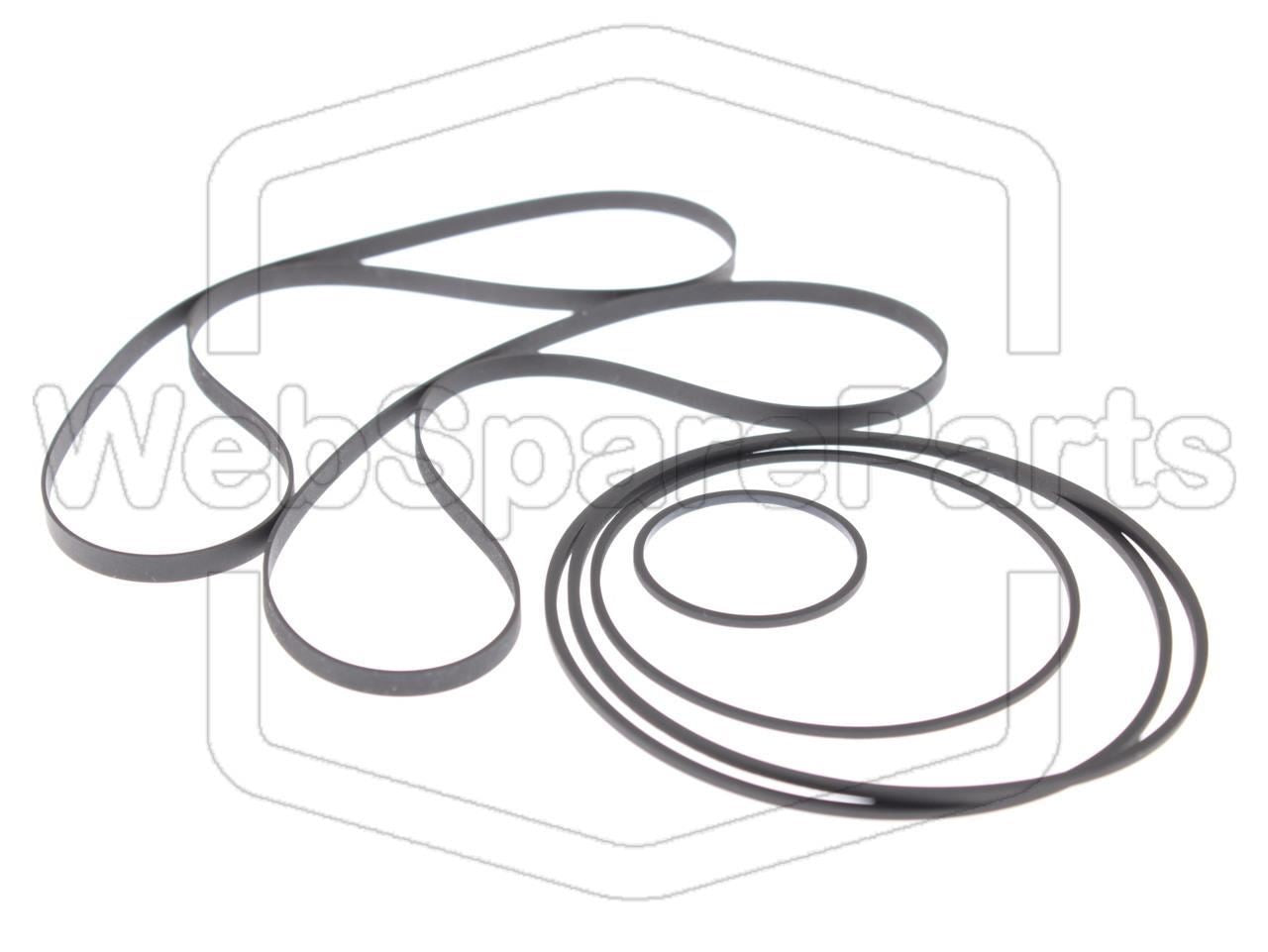 Aiwa FX-W440 Belt Kit for Double Cassette Deck