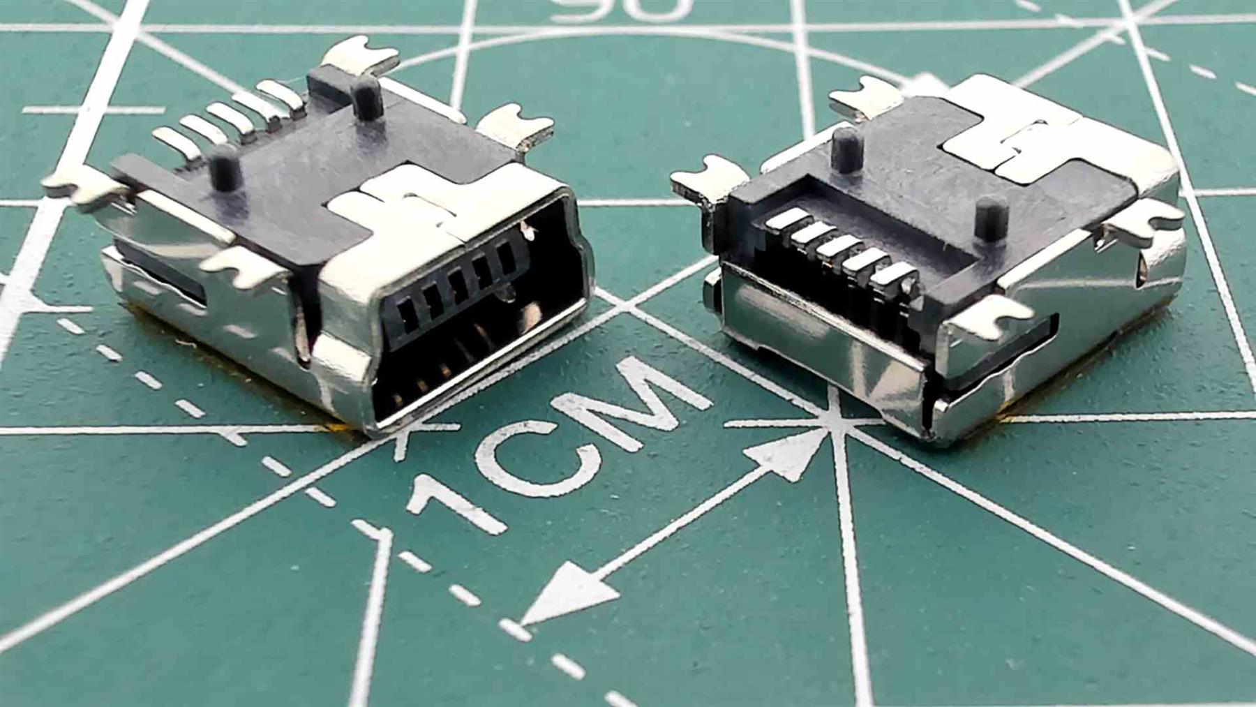 Micro USB Female Connector for PCB Soldering S7494