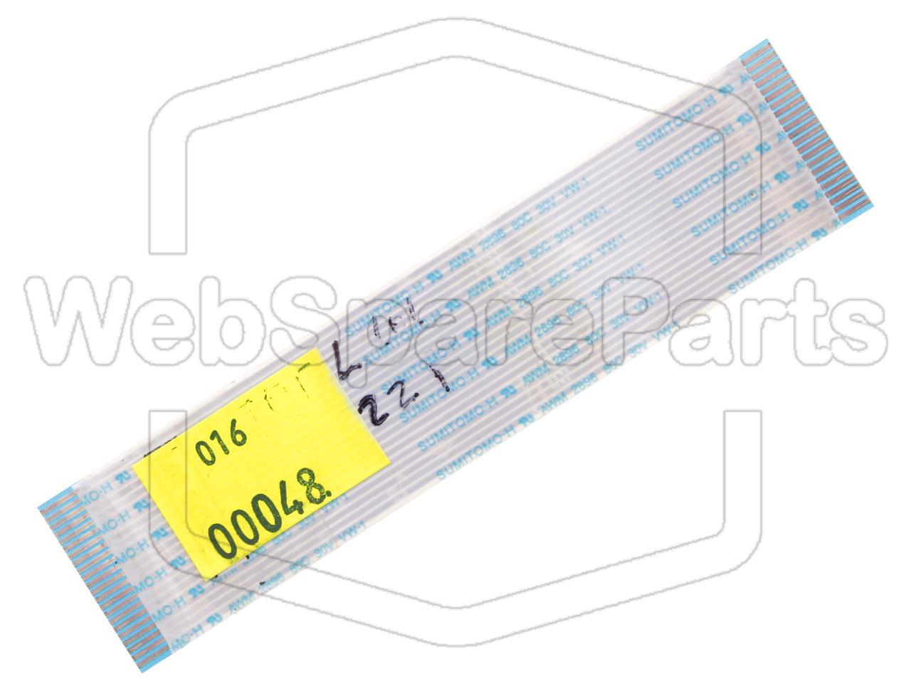 22 Pins Flat Cable L=100mm W=23mm