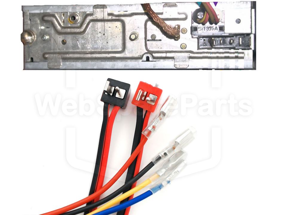 Vintage FORD Capri Car Radio Connectors Wire Harnesses for Power & Speakers