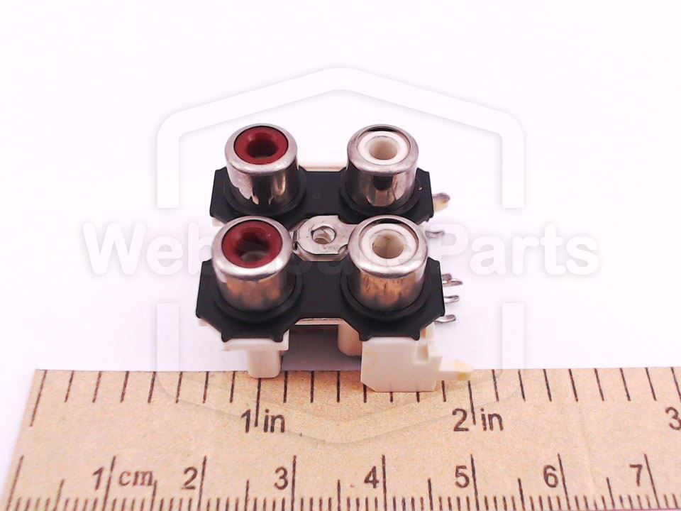 Sony HCD-RX Series RCA Female PCB Jack for Vintage Audio Repair