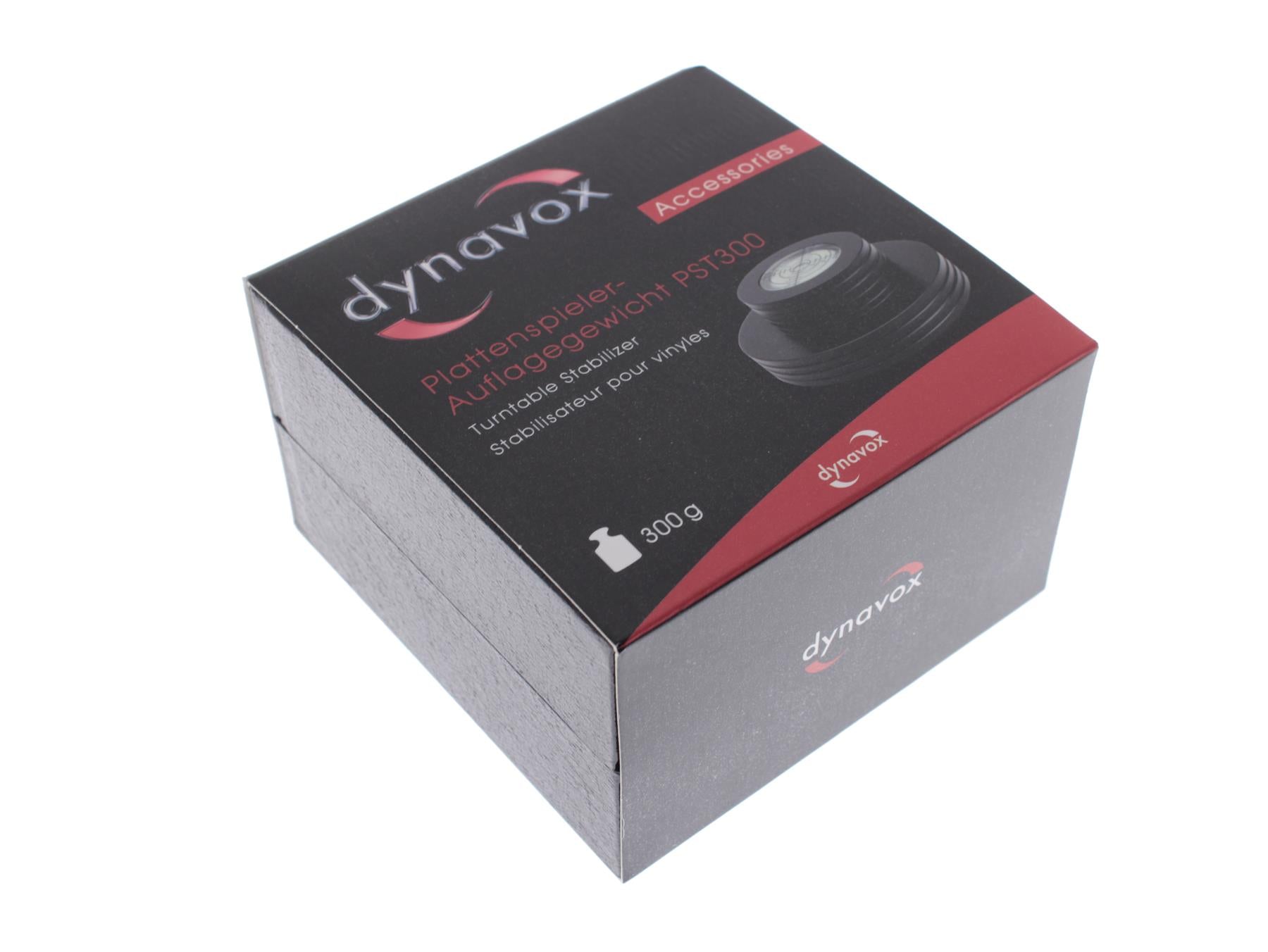 Turntable Disc Stabilizer With Level Black Dynavox PST300