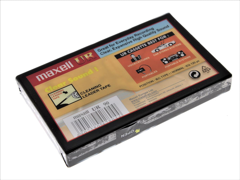 Blank Audio Media Recording Cassette MAXELL UR90 - WebSpareParts