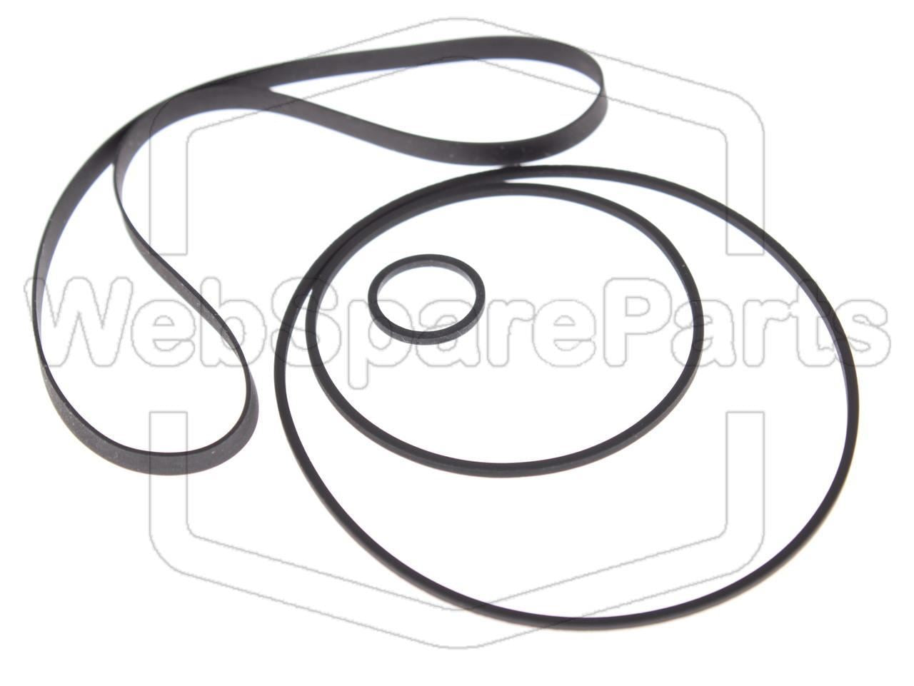 Aiwa SD-L30 Belt Kit for Cassette Deck