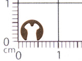Circlip for Shaft 2.3mm Thick 0.6mm CU Retaining Ring for Vintage Audio Repair &mdash; photo 6