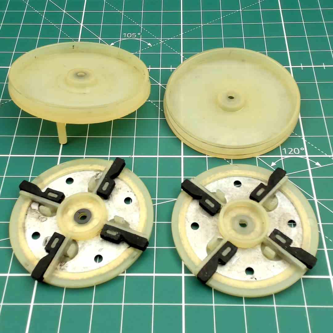 Philips N4304 Reel 1 & 2 Friction Blocks Replacement [8 Pieces]